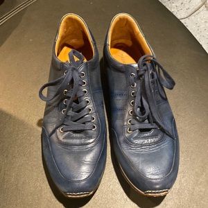 Magnanni Mens Leather Tennis Shoes 11.5